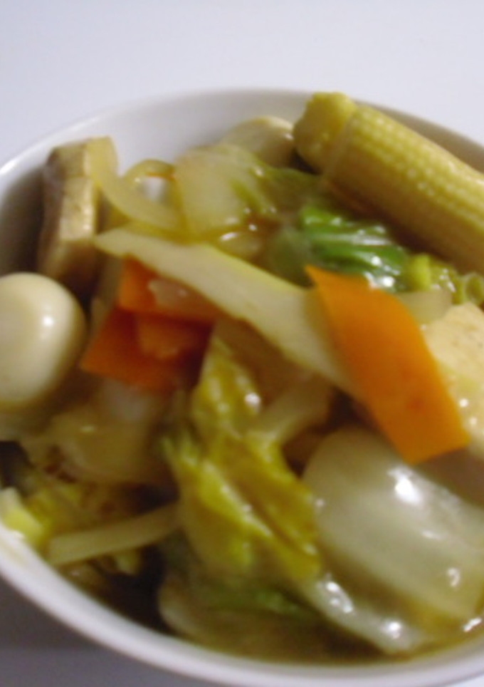 中華丼？？風の簡単あんかけです（＾ｕ＾）-レシピのメイン写真