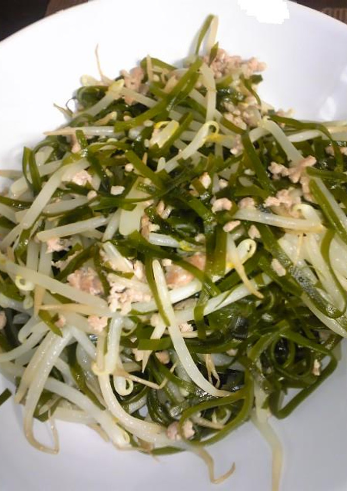 切昆布ともやしの炒め物-レシピのメイン写真