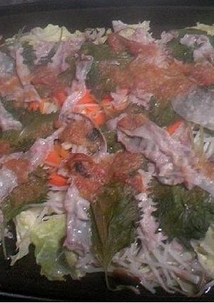 野菜がたっぷり食べられるさっぱり豚蒸し-レシピのメイン写真