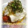 切って載せるだけ新玉葱の豆腐サラダ