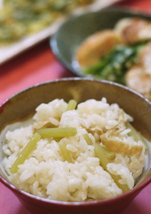 五月の山の香り、蕗ご飯-レシピのメイン写真