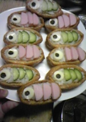 簡単！こいのぼりいなり-レシピのメイン写真