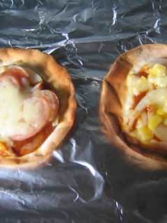 ☆餃子の皮de簡単ピザ☆-レシピのメイン写真