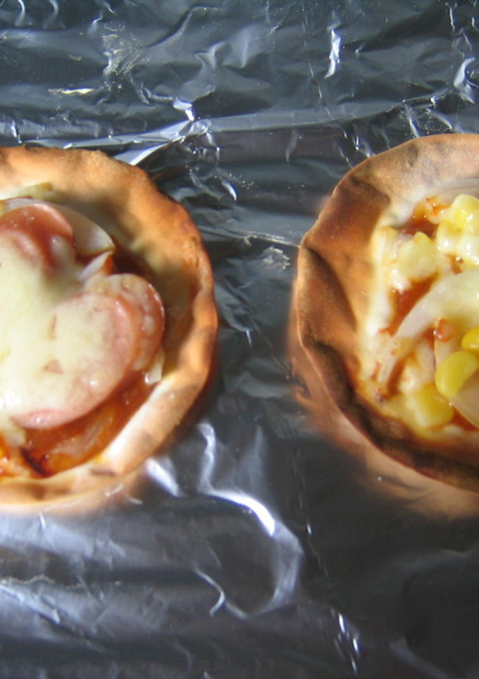 ☆餃子の皮ｄｅ簡単ピザ☆-レシピのメイン写真