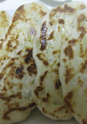 簡単☆フライパンで焼くナン！-レシピのメイン写真