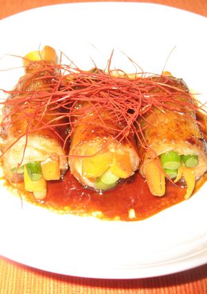 すき焼のたれで✿簡単✿豚スタミナ巻き-レシピのメイン写真