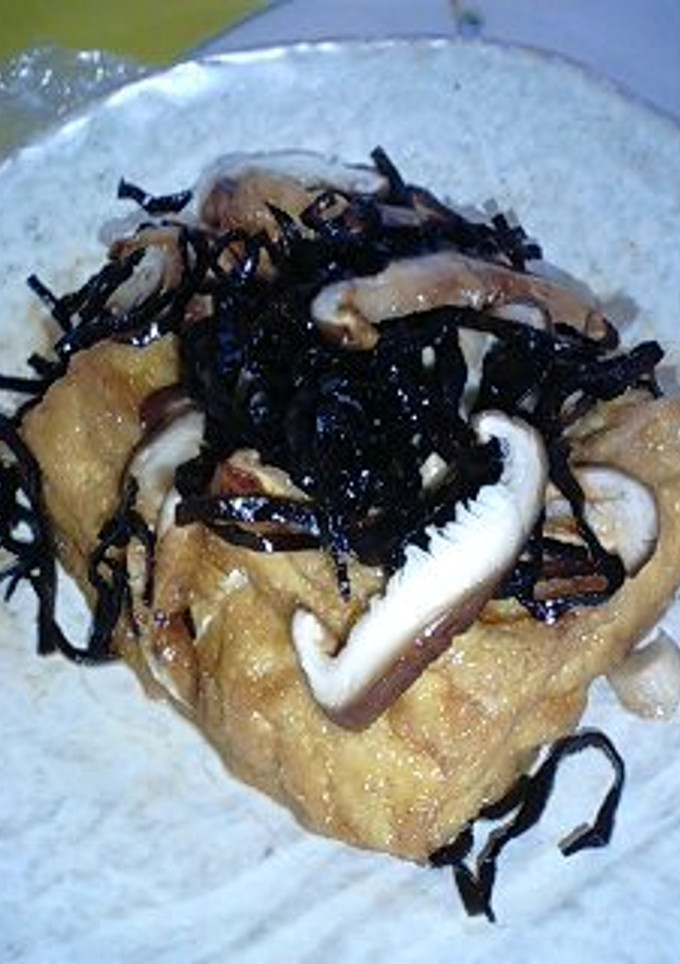 簡単　厚揚げ＆塩こんぶ-レシピのメイン写真