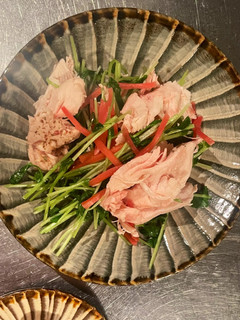 ささみ豆苗紅生姜-レシピのメイン写真