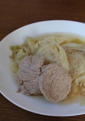 ロールキャベツ風肉団子-レシピのメイン写真