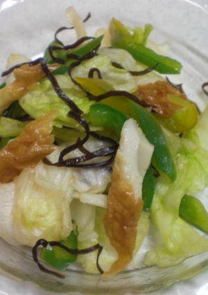 ごま油と塩昆布の風味豊か！ピーちくサラダ-レシピのメイン写真