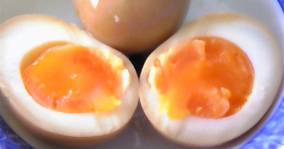 煮卵 1：1：1の黄金比で簡単☆煮卵♪ by べに。 【クックパッド