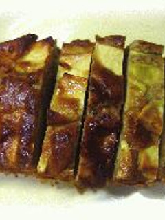 ホットケーキミックスでアップルバナナのおさつなケーキ☆-レシピのメイン写真
