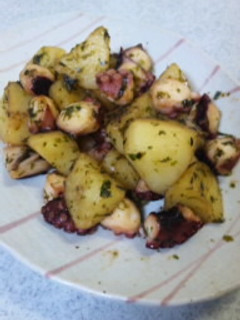 新じゃがとタコの磯照り焼き-レシピのメイン写真