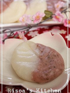 桜のべこ餅✿-レシピのメイン写真