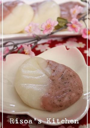 桜のべこ餅✿-レシピのメイン写真