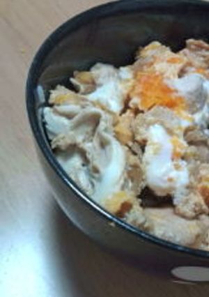 簡単めんつゆで親子丼-レシピのメイン写真