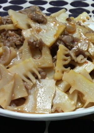 炎のたけのこ豚-レシピのメイン写真