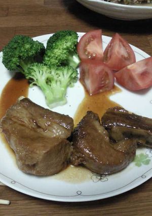 熟味酢でおいしいスペアリブ-レシピのメイン写真