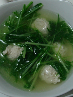 鶏団子スープ-レシピのメイン写真