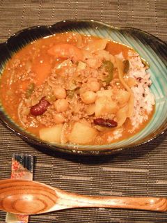 豆とひき肉と野菜カレー☆-レシピのメイン写真