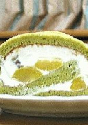 栗のロールケーキ-レシピのメイン写真