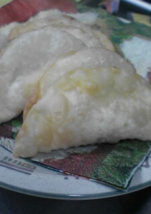 餃子の皮でチーズ揚げ❀わさび漬け入り-レシピのメイン写真