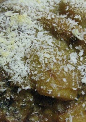 ハンバーグ焼きカレー-レシピのメイン写真