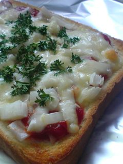 オニオンチーズトースト-レシピのメイン写真
