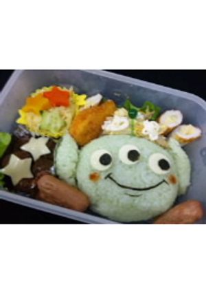 リトルグリーンメン☆☆キャラ弁☆☆-レシピのメイン写真