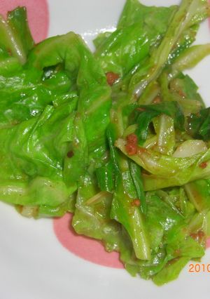 お弁当に春キャベツのカレー炒め-レシピのメイン写真