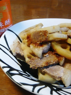 熟味酢★豚肉と蓮根のさっぱり煮-レシピのメイン写真