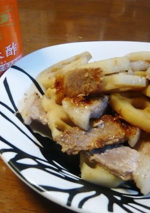 熟味酢★豚肉と蓮根のさっぱり煮-レシピのメイン写真