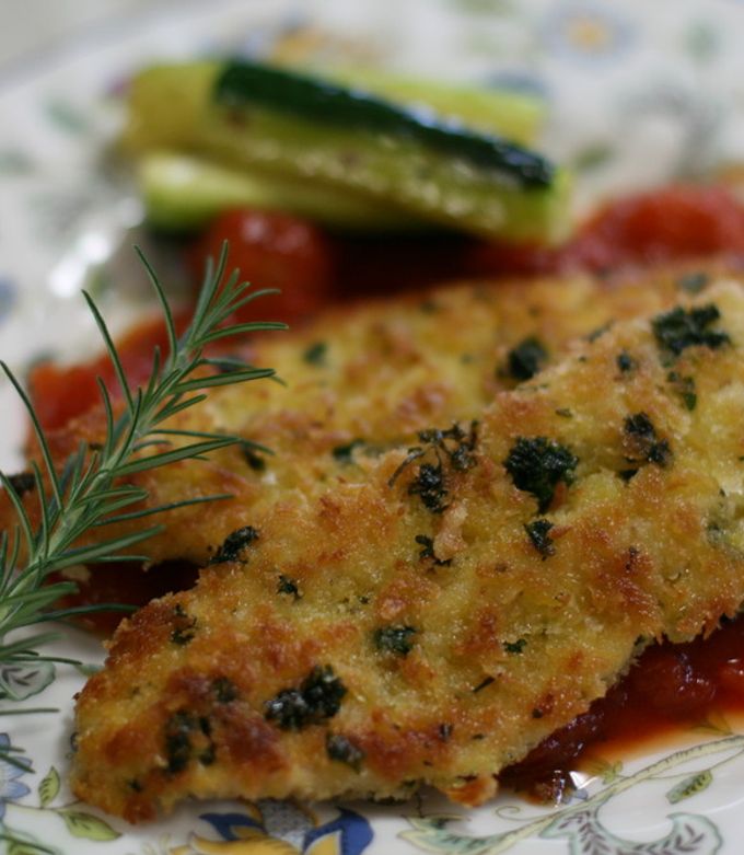 ミラノ風チキンカツレツ by akane0922 【クックパッド】 簡単おいしい