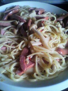 キノコの簡単ペペロンチーノ-レシピのメイン写真