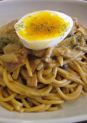 簡単！濃厚♪カレークリームパスタ-レシピのメイン写真