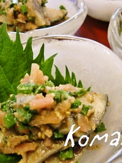 あと一品!簡単!しめ鯖のゴマ和え -レシピのメイン写真