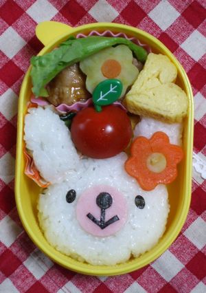かわゆい＊うさちゃん弁当（キャラ弁）-レシピのメイン写真
