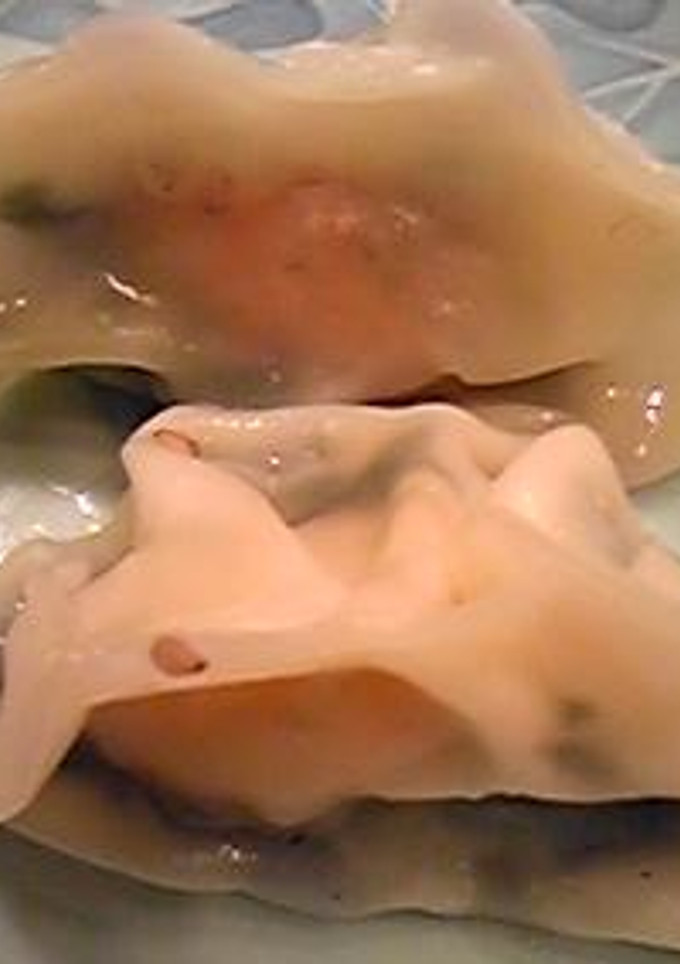 えびとほうれん草の水餃子-レシピのメイン写真