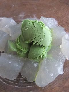 わらび餅のアイス添え-レシピのメイン写真
