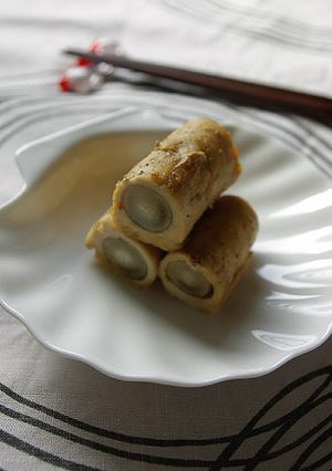 ルクエスチームケースで！鶏ごぼう巻き-レシピのメイン写真