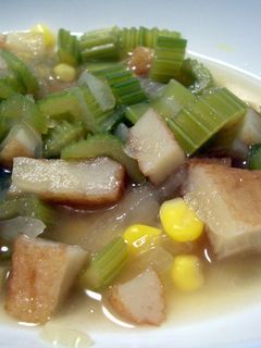 セロリたっぷり♪残り物スープ-レシピのメイン写真