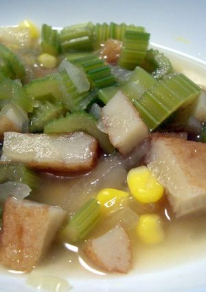 セロリたっぷり♪残り物スープ-レシピのメイン写真