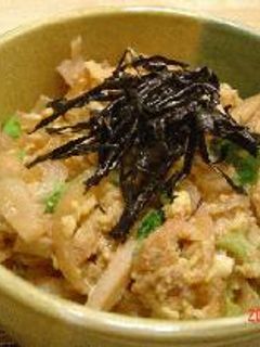 簡単きつね丼-レシピのメイン写真