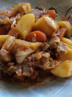激うま!簡単キムチ肉じゃが-レシピのメイン写真