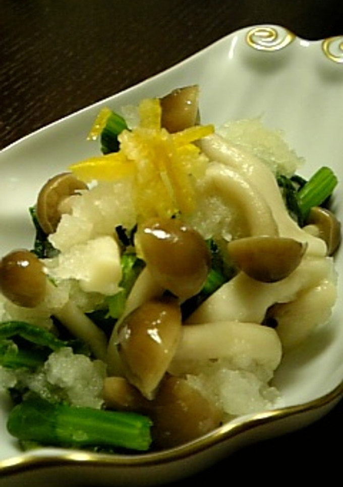 簡単！季節漂う大根おろしの和え物-レシピのメイン写真