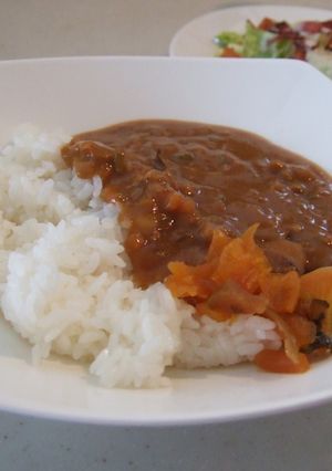 オクラとトマトの野菜たっぷりポークカレー-レシピのメイン写真