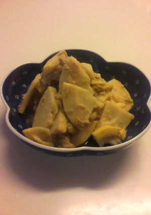 簡単、うまっ！たけのことツナの味噌煮-レシピのメイン写真