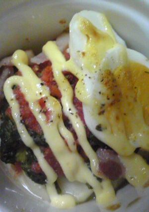 簡単♪ほうれん草とトマトのポテトグラタン-レシピのメイン写真
