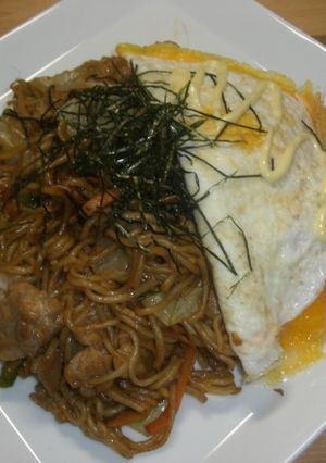 お子様に、お任せ～！野菜たっぷりやきそば-レシピのメイン写真