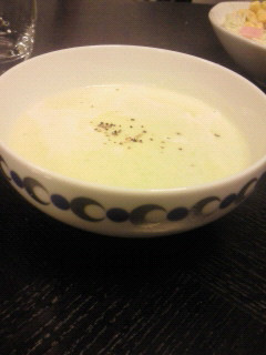 お洒落な枝豆ビシソワーズスープ-レシピのメイン写真